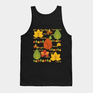 colorful leaves Tank Top